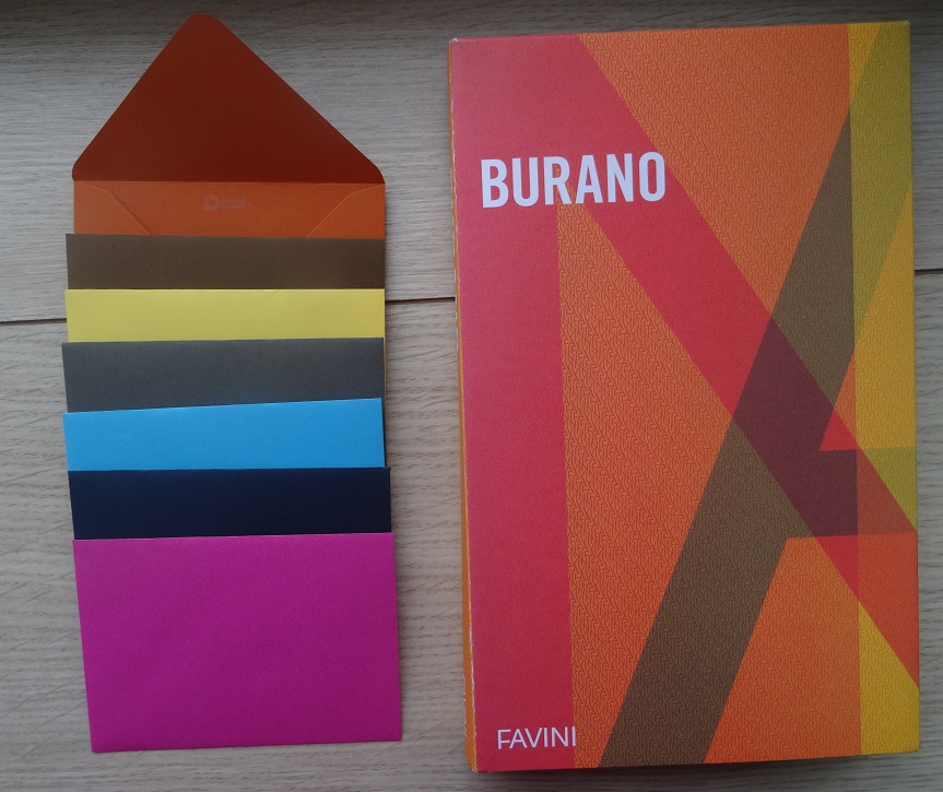 Burano цветные красивые конверты